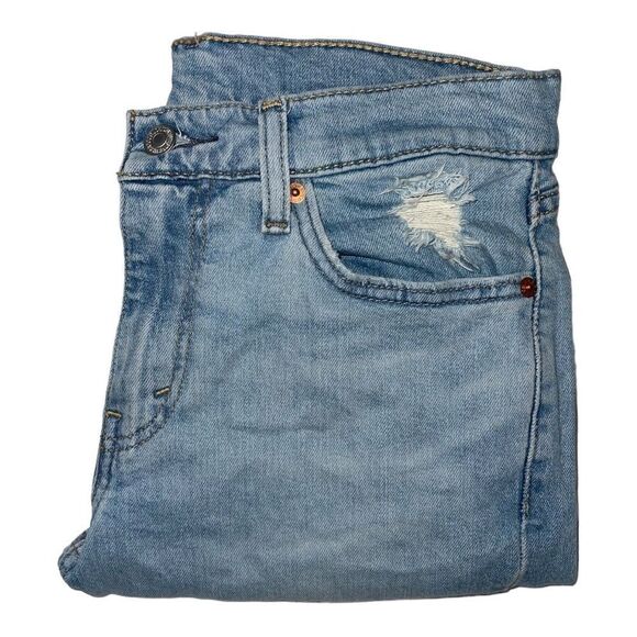 Levi's Men's 5'11 Stretch Slim Fit Distressed Jean - Picture 10 of 10